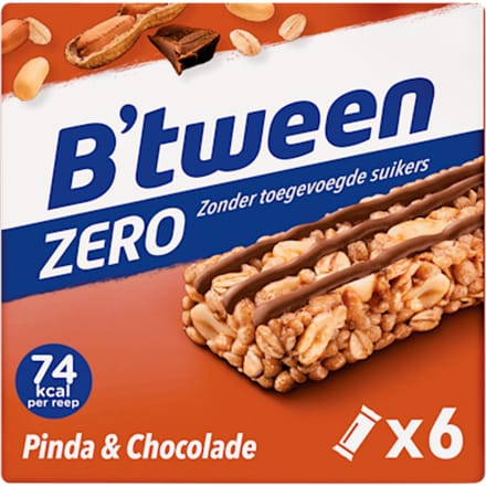 Mueslireep Zero Pinda Chocolade