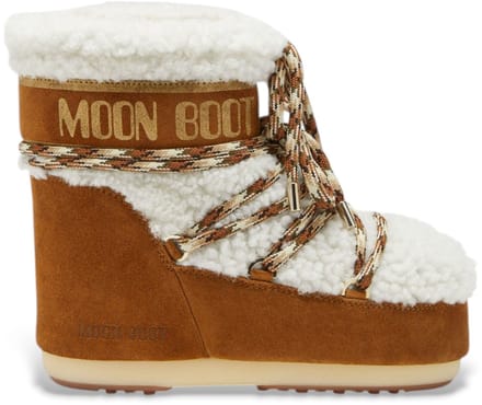 Moon Boot - Laarzen Cognac Moon Boot Mb Icon Low Shearling Boots Cognac 80d1409580