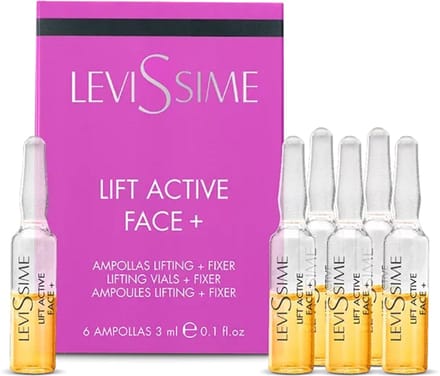 Lift Active Face + Lifting en make-up primer ampullen Levissime 6 x 3 ml