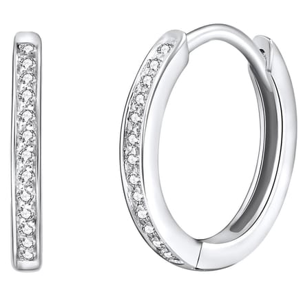 Rafaela Donata klapoorring - Sterling zilver - zilver