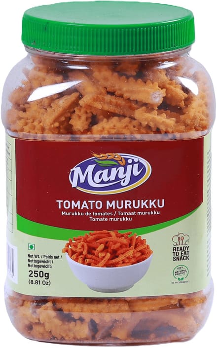 Manji - Tomaat Murukku - Snack - 250 g