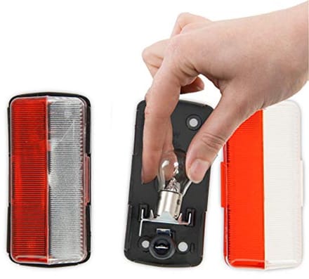 XL Perform Tool sjabloonlampen tweekleurig halogeen - Zwart
