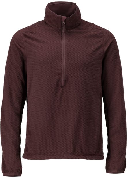 Mascot Customized Microfleece trui met korte rits 22703-639 - Bordeaux - S