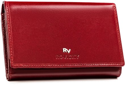 Leren portemonnee RV-27079-BCA-9428 Rood