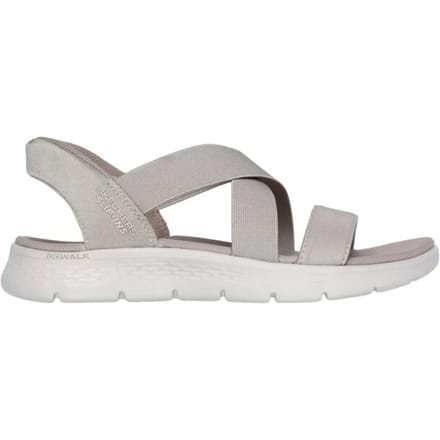 Skechers 1489/tpe go walk flex sandal glimmer up taupe 3251