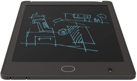 Silvercrest LCD Schrijfbord - Tekentablet - Zwart - 22,2 x 14,9 x 0,54 cm - 8.5 inch