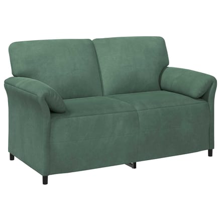 vidaXL - 2-Zits - Sofa - Zeegroen - 158 - x - 83 - x - 95 - cm - Fluweel