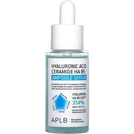 APLB Hyaluronzuur Ceramide HA B5 Ampul Serum 40ml #40ml 1PCS white