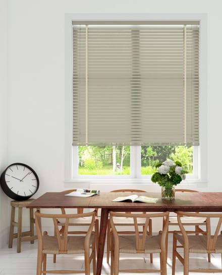 Decosol Jaloezie Hout (50mm) - Leem (945) - 80 x 130 cm