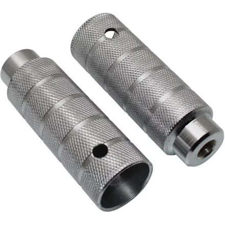 Paar voetsteunen bmx aluminium voor 14mm as P2R