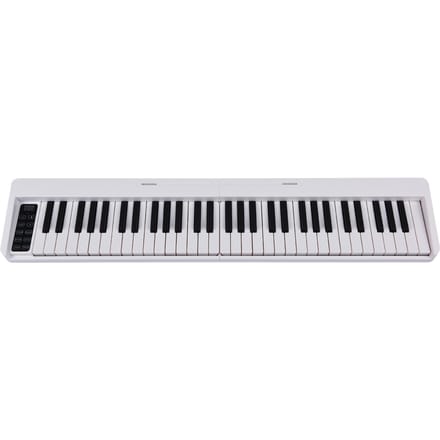 Piano électronique pliable à 61 touches, orgue électronique multifonctionnel, clavier de Piano sensible à 61 touches blanc