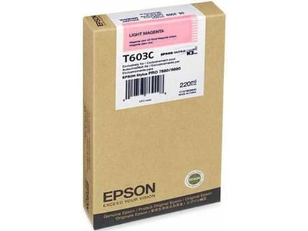 Epson T603C inktcartridge licht magenta hoge capaciteit (origineel)