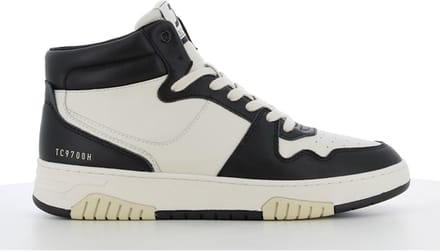 Sj Lifestyle Heren Sneaker Hoog Tc9700 Black/white | Maat: 46