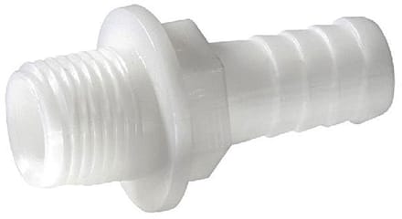 Tankaansluitstuk 1/2" - slangaansluiting 13 mm