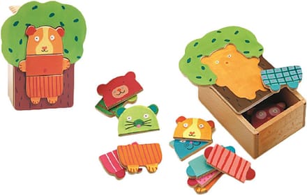 Djeco - Djeco Houten Puzzel Arbra Doudou