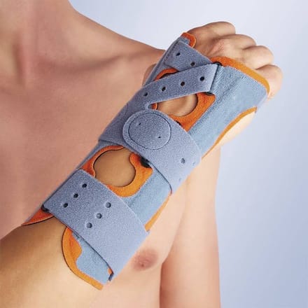 Orliman Manutec Polsbrace - Maat: 2 (18-22 cm) - Kleur: Grijs