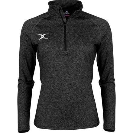 Gilbert Netball Pro Synergie Warm Up Top - W 10 - Zwart