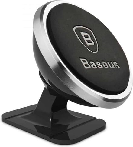 Magnetische Dashboard Auto | 360° verstelbaar | © Original Baseus | Zilver