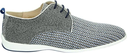 Floris van Bommel Mannen Veterschoenen Kleur: Grijs Maat: 43