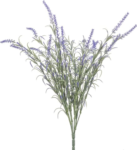 Emerald - Kunstplant Lavendel UV lichtpaars 40cm - Kunstplant voor binnen