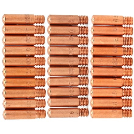 30 stuks 11?23 11?30 11?35 Contacttips voor Tweco Mini 100L MIG-laspistool