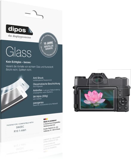 dipos – 2x Matte Pantserfolie geschikt voor SWZEC R10 1-AW1 | 9H Screenprotector