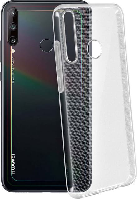 Hoesje voor Huawei P40 Lite E backcover Shockproof siliconen Transparant