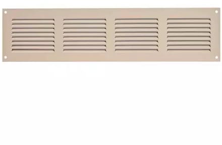 Europlast Metalen rooster 400x100mm beige - MR4010Y