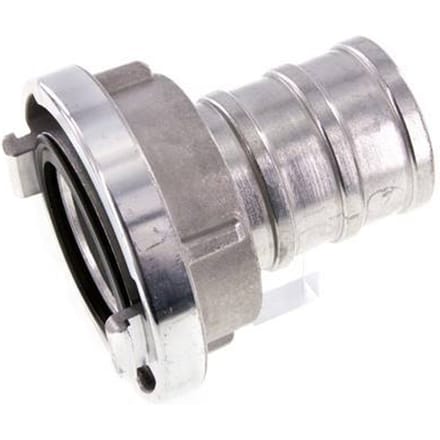 75-B (89 mm) Gesmeed Aluminium Storz-koppeling 70 mm Slangpilaar Draaibaar