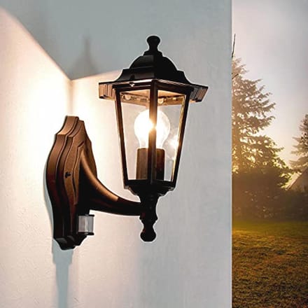 Buitenwandlamp met Bewegingsmelder en Schemeringssensor - IP44 weerbestendig