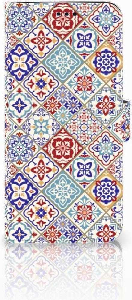 Samsung Galaxy S9 Plus Bookcase Tiles Color
