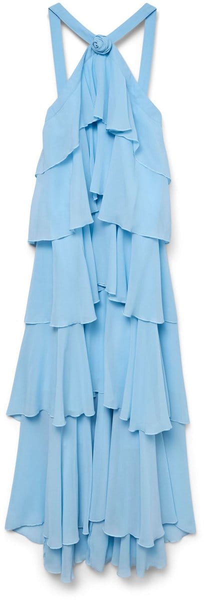 Vero Moda Curve Jurk met laagjes VMFELICIA Lange jurk