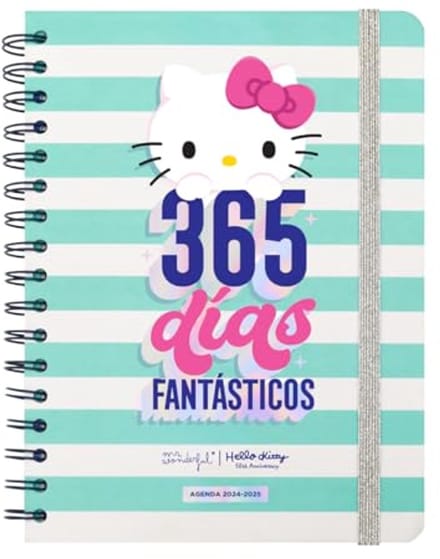 Kalender 2024/25 met Weekplanner - Schoolagenda met Stickers en Motivatie