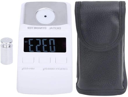 Plus - Vinyl Record Player Acupressure Meter - Draagbare Draaitafel - Digitale LCD Display - Naalddruk Meter - Druk Gauge - 100g/0.1g