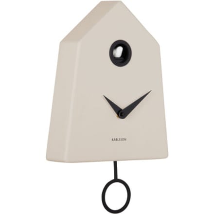 Karlsson - Wall Clock Grafico Cuckoo - Grijs - Øcm
