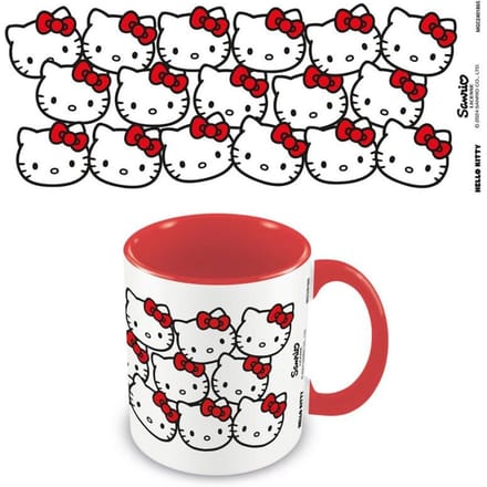 Hello Kitty - Anime Kop - Many Kittys - voor Geen - meerkleurig