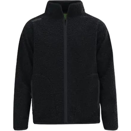 Erima Ts Fleece Jack Kinderen - Zwart | Maat: 140