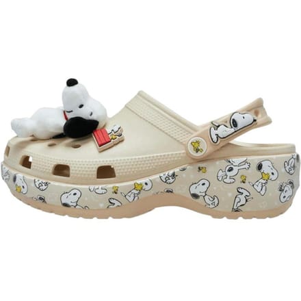 Damesklompen Crocs Peanuts Cls Platform