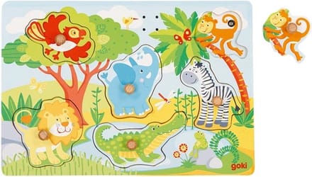 Steekpuzzel - Zoodieren