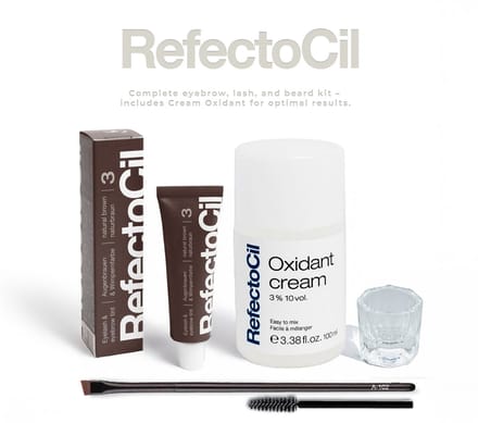 Refectocil Wimper & Wenkbrauw & Baard | Verf Kit Nr.3 Bruin (Cream Oxidant)