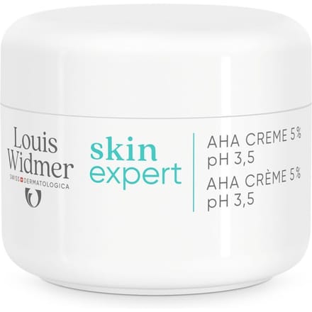 Louis Widmer Skin Expert AHA Crème 5% pH 3,5 Zonder Parfum 50