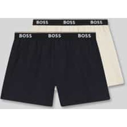 Loose fit boxershorts in set van 2 model '2P BOXER SHORTS EW'