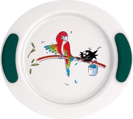 Kinderbord Papegaai - Geel