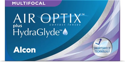 -7.00 - Air Optix® plus HydraGlyde® Multifocal - Medium - 3 pack - Maandlenzen - BC 8.60 - Multifocale contactlenzen