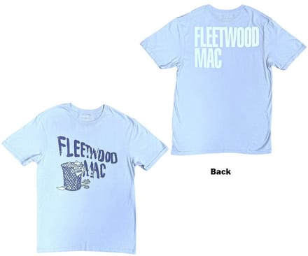 Fleetwood Mac - London Heren Tshirt - M - Blauw
