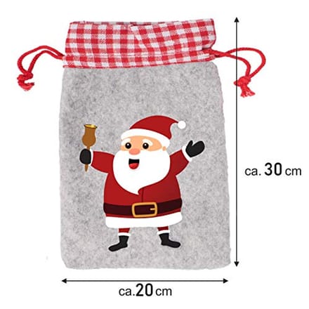 Sinterklaas zakjes 3-pack voor kinderen - Schattige opdruk en multifunctioneel