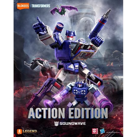 Blokees Transformers G1 Soundwave Action Edition 03 - 327-delige Actiefiguur Model Kit met Licht & Geluid