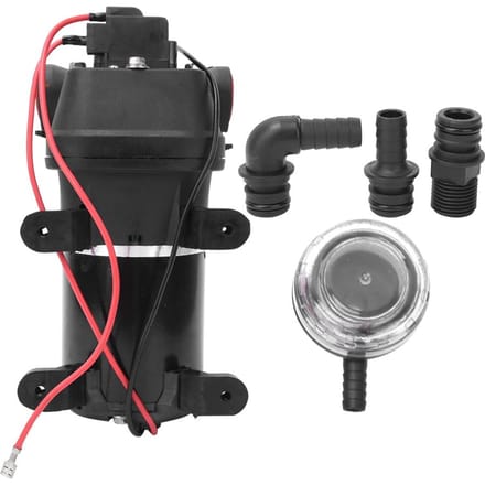 Pompe à Diaphragme Électrique Miniature 12V pour Extérieur Anti-Vibrations DC Auto-Amorçante Pompes à Eau