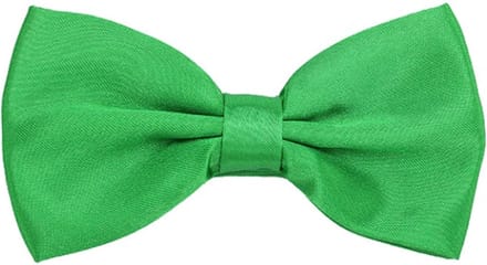 Fako Fashion® - Vlinderstrik - Vlinderdas - Satijn - 12.5cm - Lime Groen