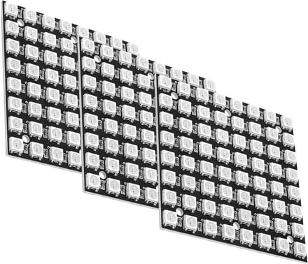 3pcs U 64 LED matrix panel CJMCU-8x8 module met WS2812 5050 RGB verlichting voor Arduino en Raspberry Pi ontwikkeling